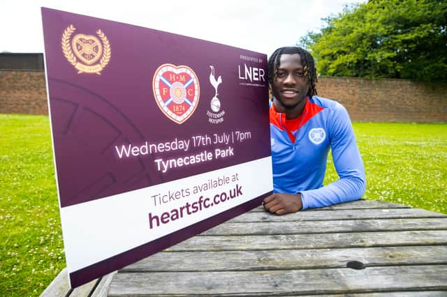 Former Arsenal man Daniel Oyegoke plans to help Hearts ‘beat up’ Spurs as he ‘never liked them’