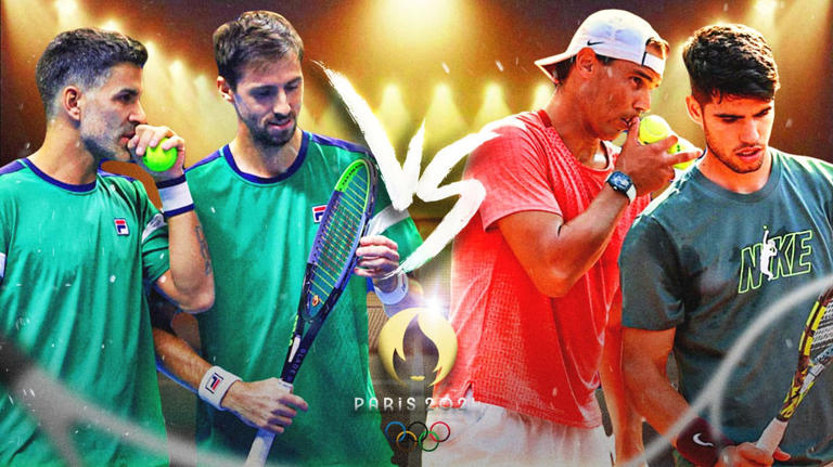 Andres Molteni / Maximo Gonzalez vs Rafael Nadal / Carlos Alcaraz 2024 Olympics Tennis prediction, odds, pick – 7/27/2024