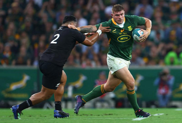 Rugby-Depleted Springboks gamble on hooker Marx for Rugby Championship