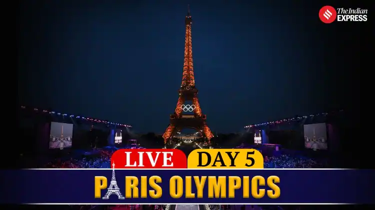 Paris Olympics 2024 Day 5 Live Updates: Carlos Alcaraz and Novak Djokovic in action at Roland Garros