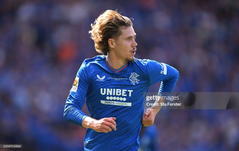 A move out of the blue as swap deal with Rangers could be on, player asking to leave, will Leicester again show interest