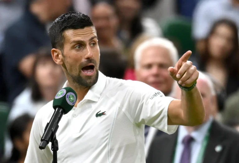 Novak Djokovic takes a shot at his sponsor Lacoste