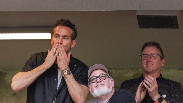 ‘Surreal’: Ryan Reynolds shouts out hometown after packed Wrexham AFC match in Vancouver