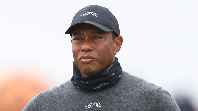 The Open: Tiger Woods nearing another major missed cut after opening-round 79 at Royal Troon