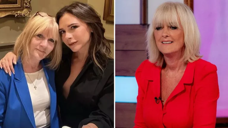 Victoria Beckham’s mum calls in to Loose Women after emotional debate on air