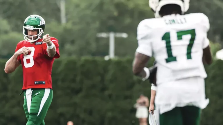 Aaron Rodgers showing true colours in New York Jets training camp