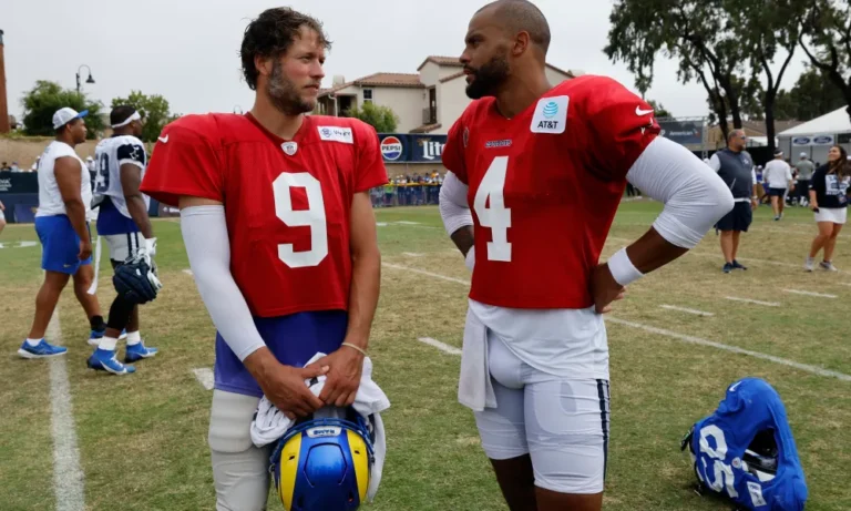 Best photos of Dak Prescott, Matt Stafford, others at Cowboys-Rams scrimmage