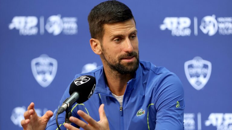 Novak Djokovic gets one over Carlos Alcaraz at US Open alongside John McEnroe