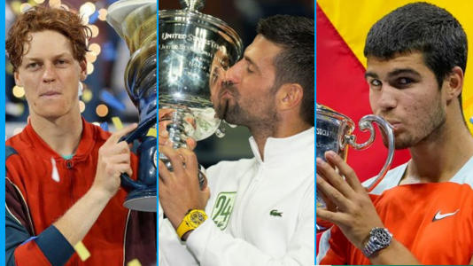 Jannik Sinner vs Novak Djokovic vs Carlos Alcaraz: Who is US Open favourite?