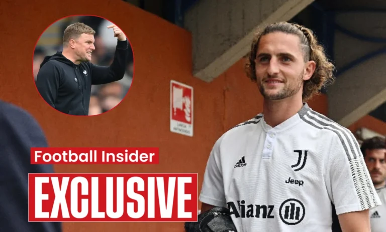 Newcastle make Adrien Rabiot transfer decision – Juventus Accept Offer from newcastle United.