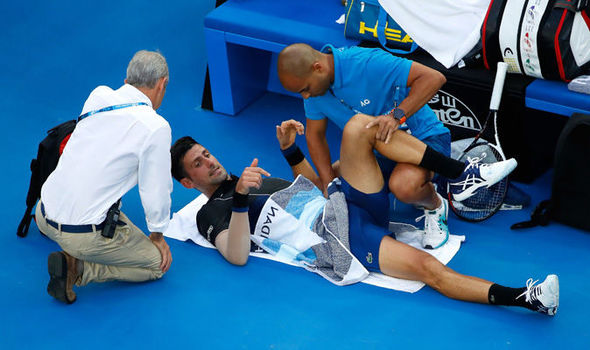 Novak Djokovic suffers US Open injury scare as Serb ‘couldn’t continue’ training session