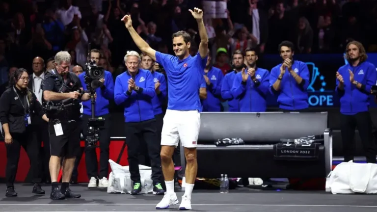 Why Roger Federer was not competing at the Paris 2024 Olympic Games?