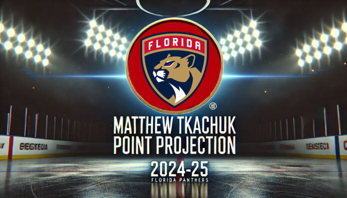 MATTHEW TKACHUK: PROJECTED POINTS FOR THE 2024-25 NHL SEASON this why…