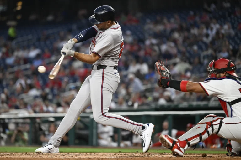 Michael Harris II blasts 2 home runs, and the Atlanta Braves thrash the Washington Nationals 12-0 even with López leaving the game early