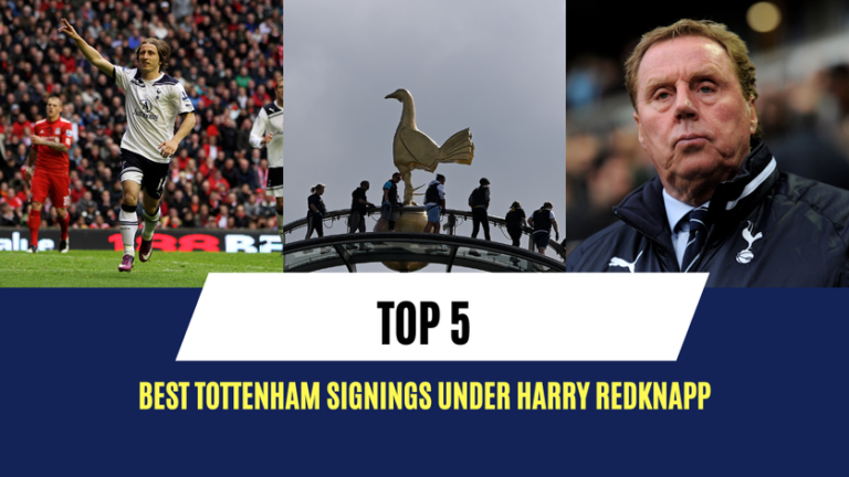 Top 5 best Tottenham signings under Harry Redknapp