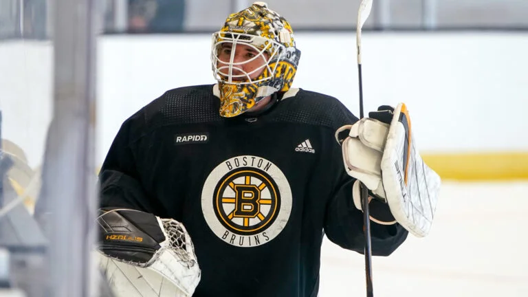 So … what’s next for Bruins’ goalie grouping without Jeremy Swayman?