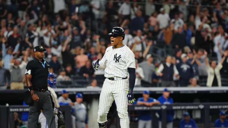 Soto feels the pain, then inflicts it in thrilling win for Yanks